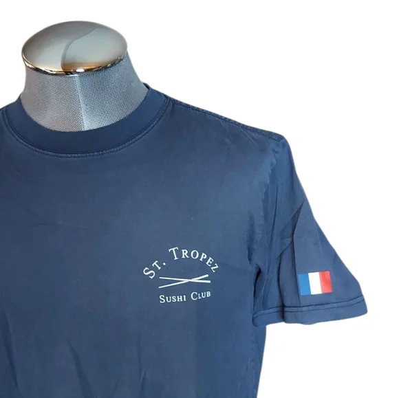 Stampd | St. Tropez Sushi Club | Flag Tee #2 | **SOLD OUT**| Nobu Matsuhisa - Picture 10 of 14